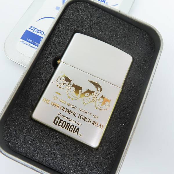 ZIPPO/ジッポー 1998年長野オリンピック ジョージア 懸賞品