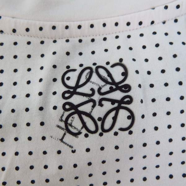 実際に弊社で買取させて頂いた【JPタグ】LOEWE/ロエベ 電話プリント レディース Tシャツ/Mの画像 5枚目