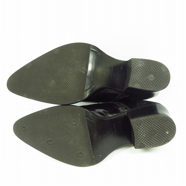 実際に弊社で買取させて頂いたalfredoBANNISTER/アルフレッド バニスター レザー 装飾 ドレスシューズ/42の画像 2枚目