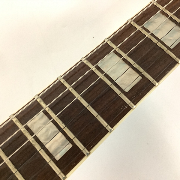 実際に弊社で買取させて頂いた★Burny by FERNANDES/バーニー レスポールカスタムタイプ エレキギター ソフトケース付きの画像 3枚目