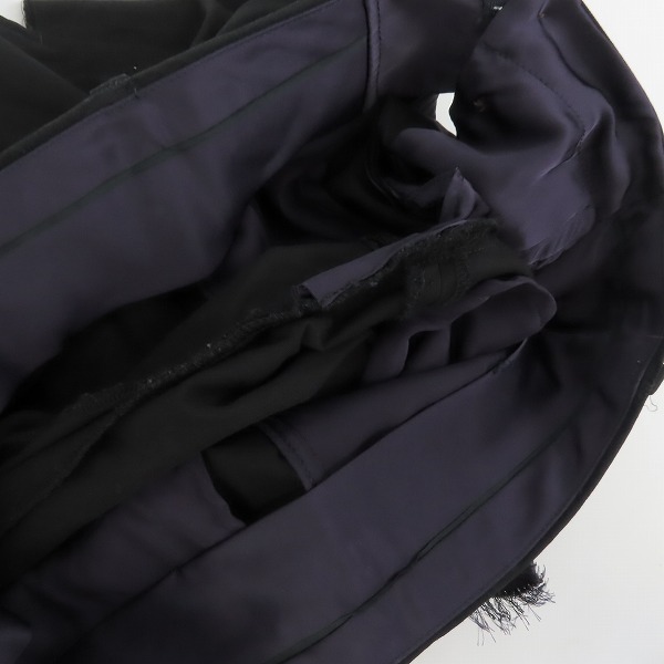 実際に弊社で買取させて頂いたBED J.W. FORD/ベッドフォード Broken Trousers/スラックスパンツ ダメージ加工 17SS-B-PT02/1の画像 6枚目