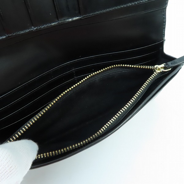 実際に弊社で買取させて頂いたPaulSmith/ポールスミス シティエンボス レザーフラップ 長財布 863-843 P306の画像 4枚目