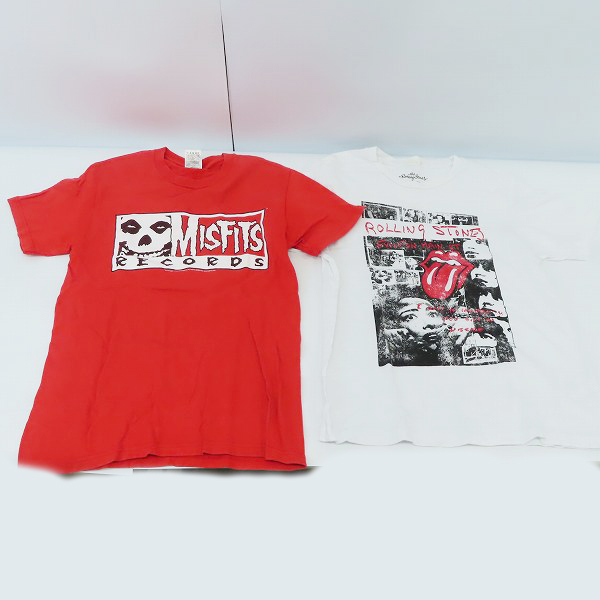 実際に弊社で買取させて頂いたAMONES/ラモーンズ 等 バンドTシャツ/半袖 S/M 7点セットの画像 3枚目