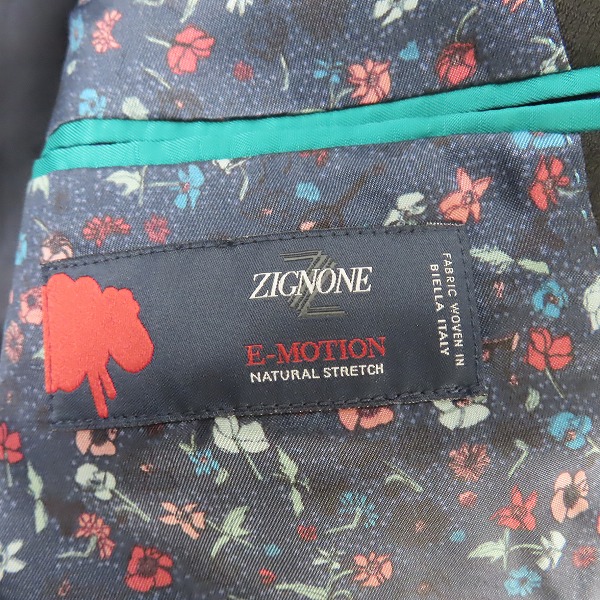 実際に弊社で買取させて頂いたPaul Smith/ポールスミス  DIAMOND PATTERN 裏地フラワー柄 セットアップ/スーツ/Sの画像 2枚目