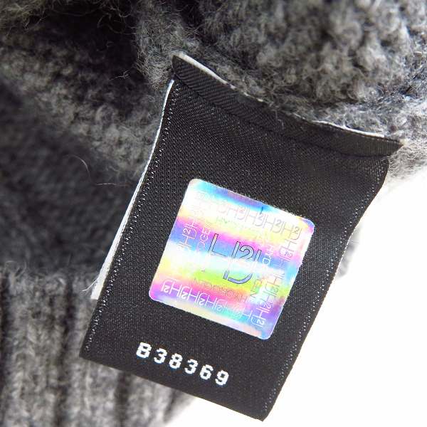 実際に弊社で買取させて頂いたHYDROGEN/ハイドロゲン AUTOMOBILI LAMBORGHINI ワッペン Vネック カシミヤ混 ニット/セーター/Mの画像 3枚目