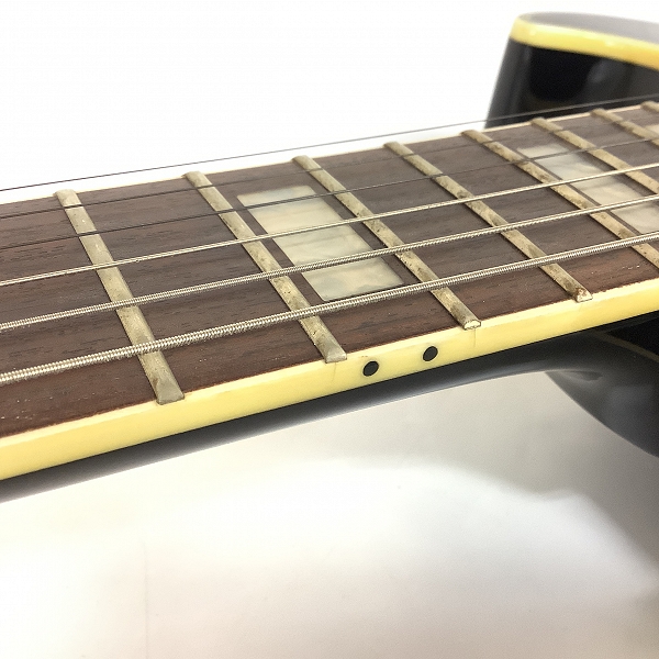 実際に弊社で買取させて頂いた★Burny by FERNANDES/バーニー レスポールカスタムタイプ エレキギター ソフトケース付きの画像 4枚目