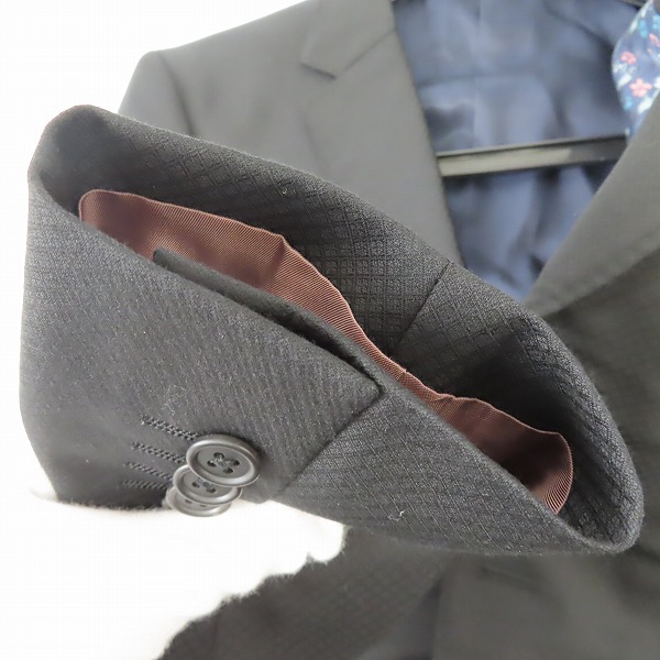 実際に弊社で買取させて頂いたPaul Smith/ポールスミス  DIAMOND PATTERN 裏地フラワー柄 セットアップ/スーツ/Sの画像 5枚目