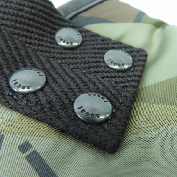 実際に弊社で買取させて頂いたsacai×KAWS/サカイ×カウズ Tote トート バッグ 鞄 CAMOUFLAGE/カモ 21-0256Sの画像 6枚目