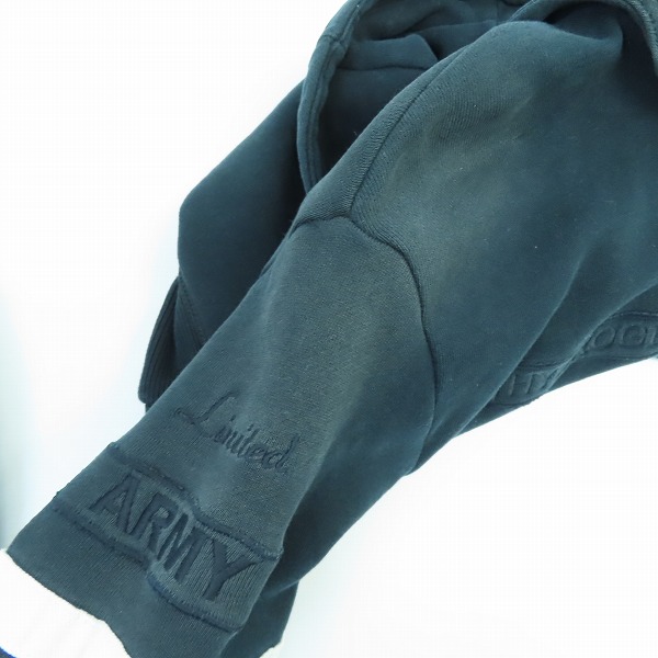 実際に弊社で買取させて頂いたHYDROGEN/ハイドロゲン 刺繍 ジップアップパーカー/Mの画像 9枚目