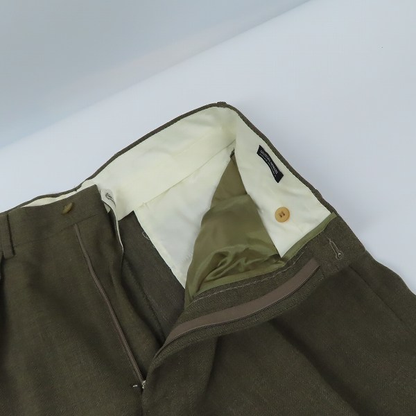 実際に弊社で買取させて頂いたGIORGIO ARMANI/ジョルジオ アルマーニ ダブル ジャケット/パンツ セットアップ/スーツ ブラウン系の画像 6枚目