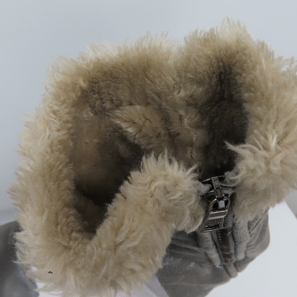 実際に弊社で買取させて頂いたARMANI EXCHANGE/アルマーニエクスチェンジ ムートンジャケット XLの画像 8枚目