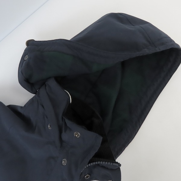 実際に弊社で買取させて頂いたBarbour/バブアー Oreljacket/ジャケット 1802251 ネイビー/Sの画像 8枚目