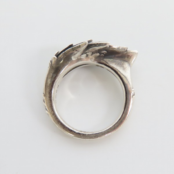 実際に弊社で買取させて頂いたBloody Mary/ブラッディマリー 雛鳥 ビビットリング ｗ/ブルーダイヤモンド/11号の画像 5枚目