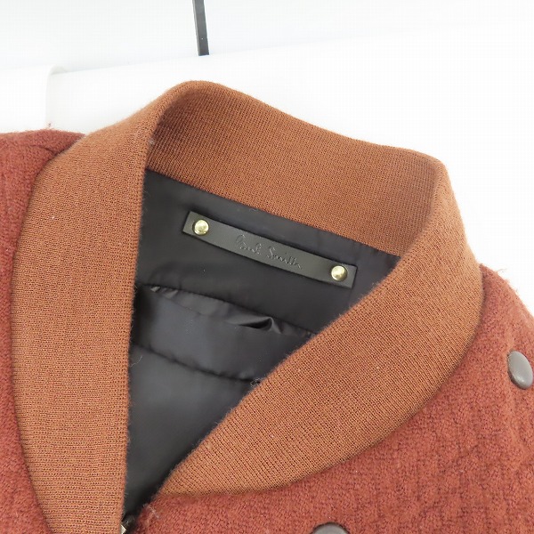 実際に弊社で買取させて頂いたPaul Smith/ポールスミス MA-1 ブルゾン 715M/Mの画像 5枚目