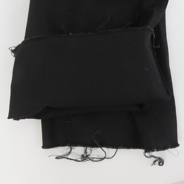 実際に弊社で買取させて頂いたBED J.W. FORD/ベッドフォード Broken Trousers/スラックスパンツ ダメージ加工 17SS-B-PT02/1の画像 5枚目