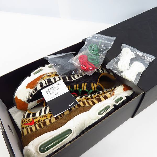 実際に弊社で買取させて頂いたNIKE×ATMOS/ナイキ×アトモス AIR MAX 95 OG/エアマックス DLX ANIMAL PACK  AQ0929-200/28の画像 7枚目