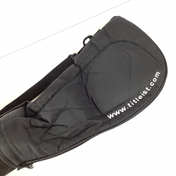 実際に弊社で買取させて頂いたTitleist/タイトリスト ゴルフ 筒型クラブケース ブラックの画像 3枚目