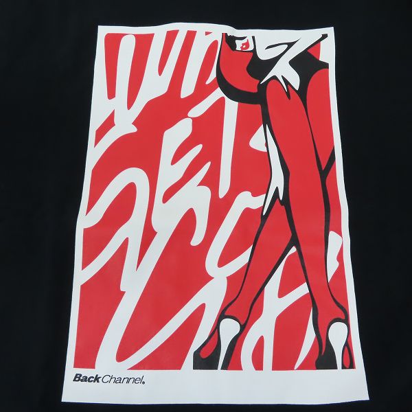 実際に弊社で買取させて頂いたBACK CHANNEL/バックチャンネル プリント Tシャツ Mの画像 3枚目