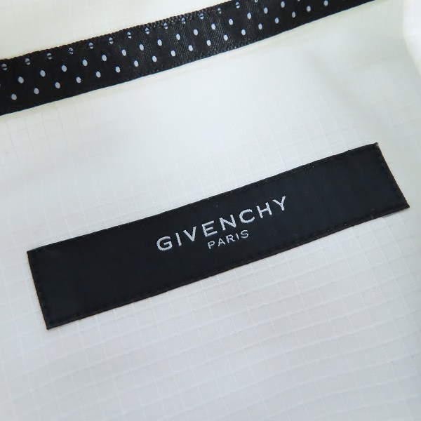 実際に弊社で買取させて頂いたGIVENCHY/ジバンシィ 長袖 ボタンダウンシャツ ホワイトの画像 2枚目