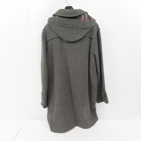 実際に弊社で買取させて頂いたBurberrys/バーバリー 裏地チェック柄 ダッフルコート/Lの画像 1枚目