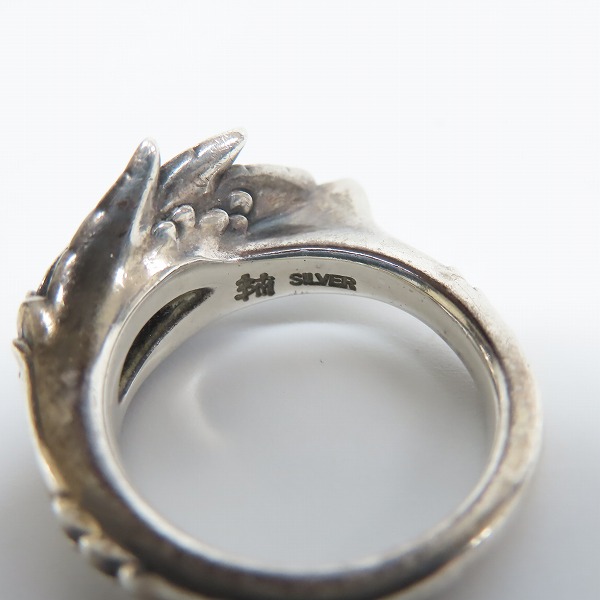 実際に弊社で買取させて頂いたBloody Mary/ブラッディマリー 雛鳥 ビビットリング ｗ/ブルーダイヤモンド/11号の画像 7枚目