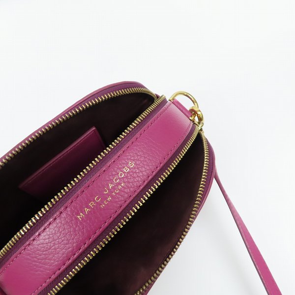 実際に弊社で買取させて頂いたMARC JACOBS/マークジェイコブス ダブルジップ ショルダーバッグの画像 4枚目
