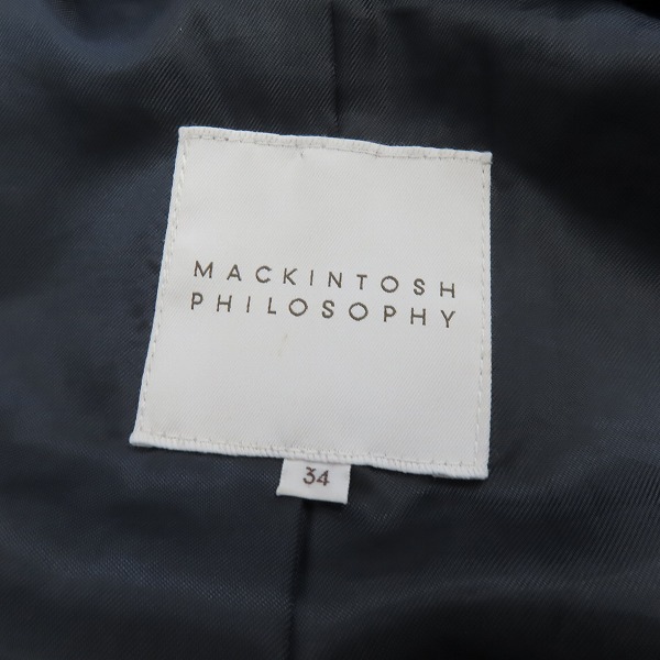 実際に弊社で買取させて頂いたMACKINTOSH PHILOSOPHY/マッキントッシュフィロソフィー  ラクーンファー付き ダウンコート H5A11-459-29/34の画像 3枚目