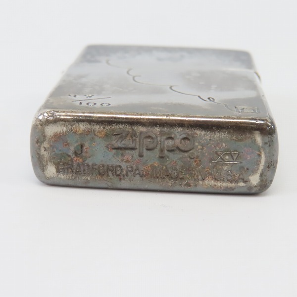 実際に弊社で買取させて頂いたZIPPO/ジッポー ポールスミス 落書きデザイン 100個限定 1999年製の画像 3枚目