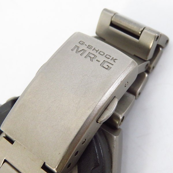 実際に弊社で買取させて頂いたG-SHOCK/Gショック MR-G アナログ フルメタル MRG-120T-1A【動作未確認】の画像 4枚目