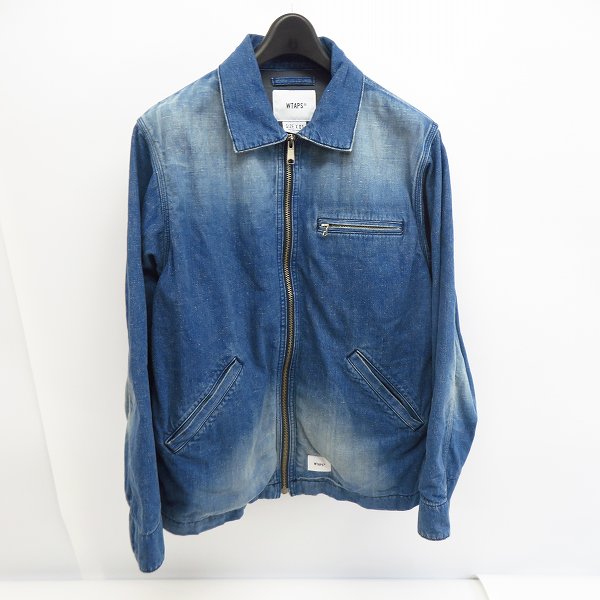 ジャケット・アウター WTAPS ACE JACKET INDIGO 191WVDT-JKM01 WTAPS ACE JACKET INDIGO 191WVDT-JKM01