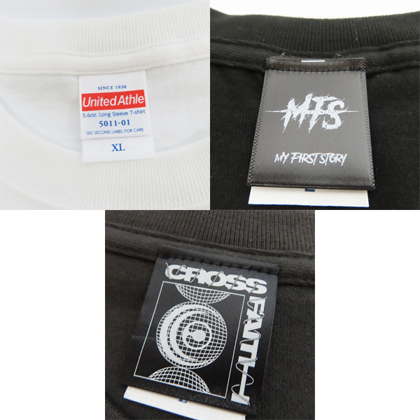 実際に弊社で買取させて頂いたDEAD POP FESTiVAL/TRIPLE AXE 15MANIAX/MY FIRST STORY等 バンドTシャツ 6点セットの画像 3枚目