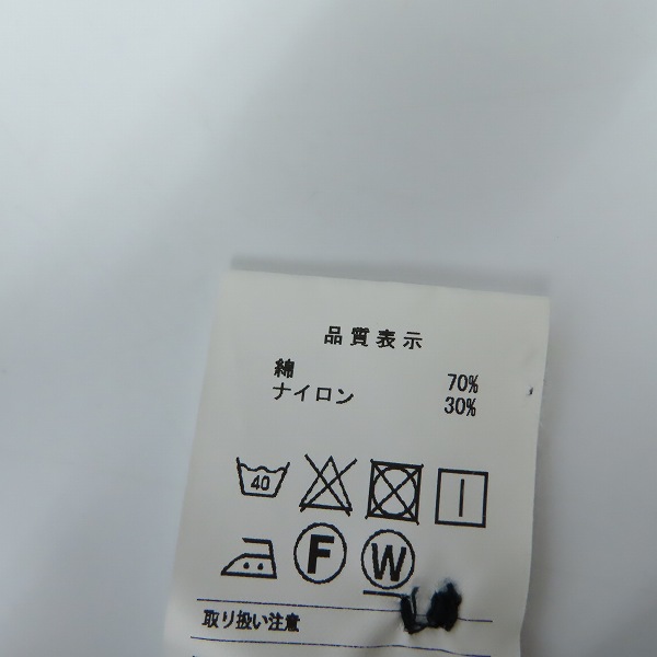 実際に弊社で買取させて頂いたDESCENDANT/ディセンダント スタンドカラー ハーフボタン 半袖シャツ/2の画像 3枚目