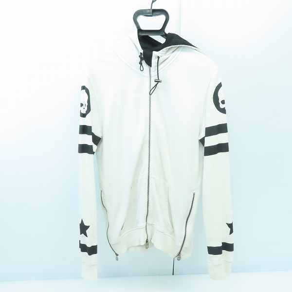 実際に弊社で買取させて頂いたHYDROGEN/ハイドロゲン スウェット ジップアップパーカー/M