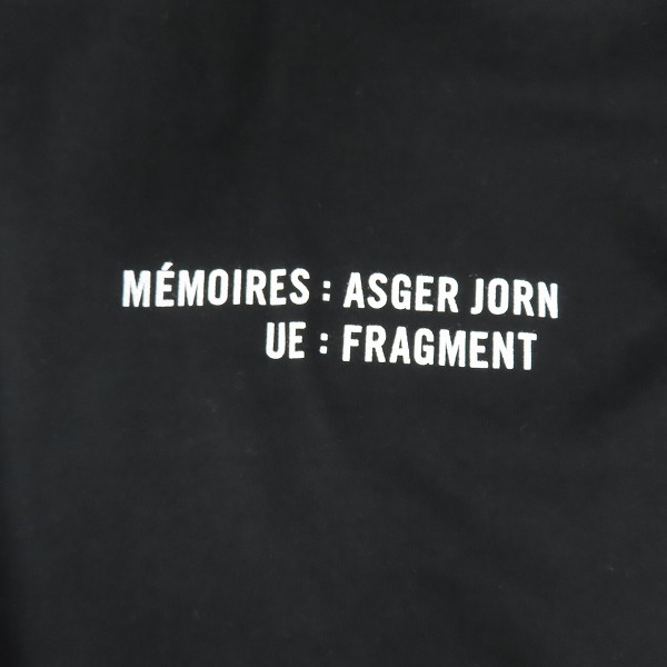 実際に弊社で買取させて頂いたUNIFORM EXPERIMENT/ユニフォームエクスペリメント 21SS MEMOIRES ASGER JORN/UE:FRAGMENT パーカー UE-210006/3の画像 5枚目