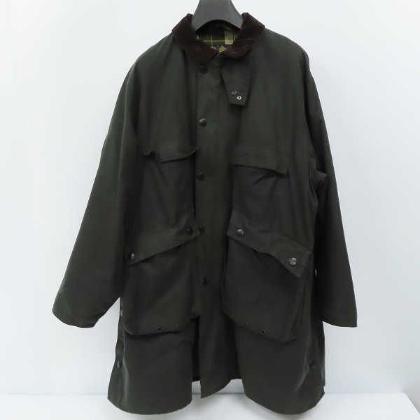 実際に弊社で買取させて頂いたBarbour/バブアー 19AW キャプテンサンシャイン ビデイル オイルドコート 1902258/38