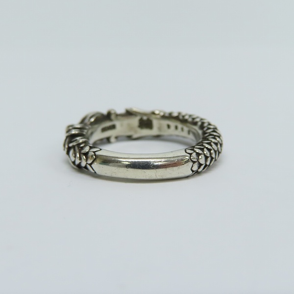 実際に弊社で買取させて頂いた【ギャラ付き】Bloody Mary/ブラッディマリー 四神 青龍 リング/9号の画像 3枚目