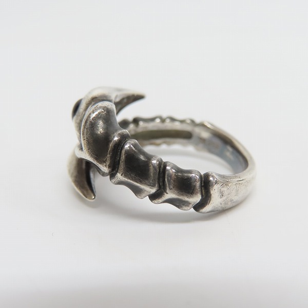 実際に弊社で買取させて頂いたBloody Mary/ブラッディマリー ダブルタローンリング/11号の画像 2枚目