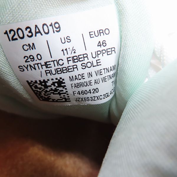 実際に弊社で買取させて頂いたSEAN WOTHERSPOON×asics×ATMOS/アシックス GEL LYTE 3 OG 1203A019-000/29.0の画像 5枚目