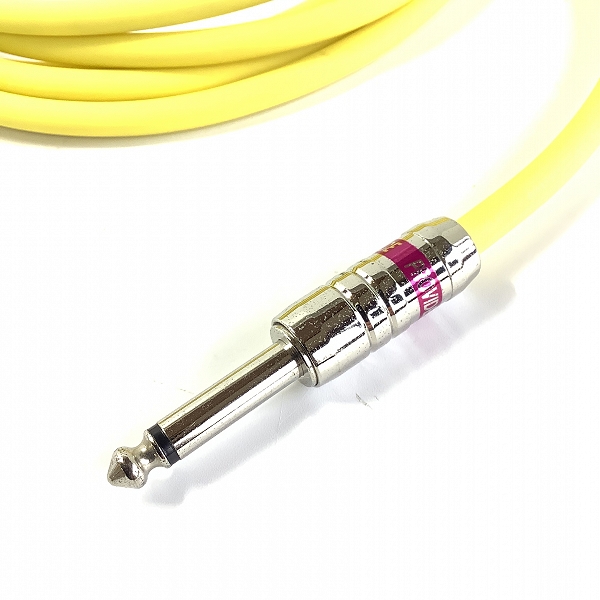 実際に弊社で買取させて頂いたProvidence/プロヴィデンス LE501 イエロー 約3.0m ギターシールド ベースシールドの画像 2枚目