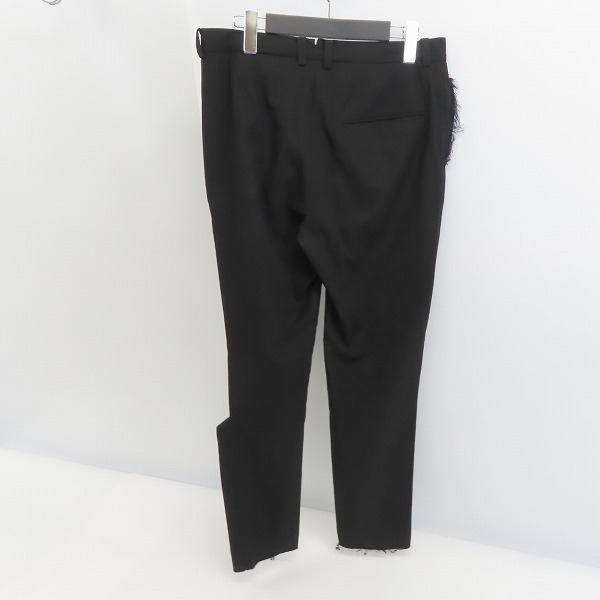 実際に弊社で買取させて頂いたBED J.W. FORD/ベッドフォード Broken Trousers/スラックスパンツ ダメージ加工 17SS-B-PT02/1の画像 1枚目