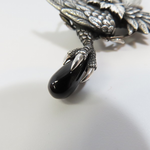 実際に弊社で買取させて頂いたBloody Mary/ブラッディマリー キングダム ペンダント w/ブラックダイヤ オニキスの画像 4枚目