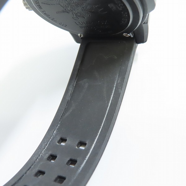 実際に弊社で買取させて頂いたLUMINOX/ルミノックス NAVY SEAL COLORMARK  3080 SERIES クロノグラフ 腕時計の画像 6枚目