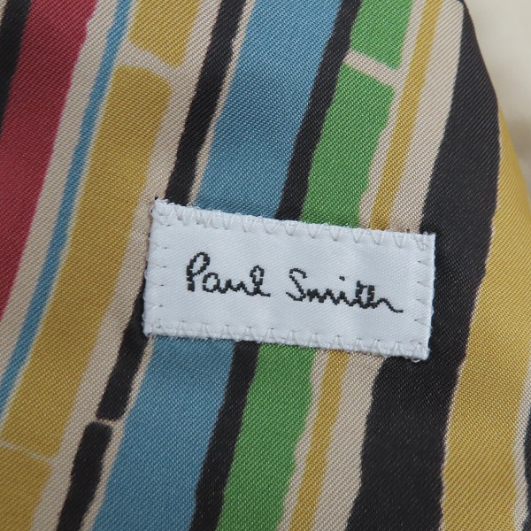 実際に弊社で買取させて頂いたPaul Smith/ポールスミス 2Bテーラード ジャケット/スラックス セットアップ PM-ST-49509/Sの画像 3枚目