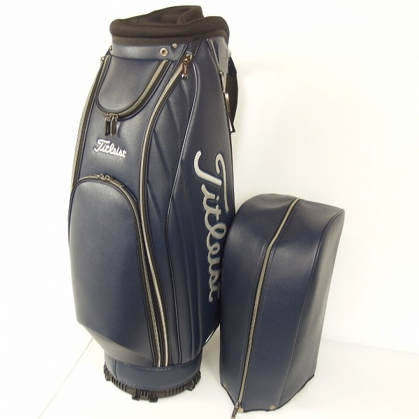 実際に弊社で買取させて頂いた【未使用】Titleist/タイトリスト パフォーマンススポーツ 9.5型47インチ対応 キャディバッグ CB042の画像 1枚目