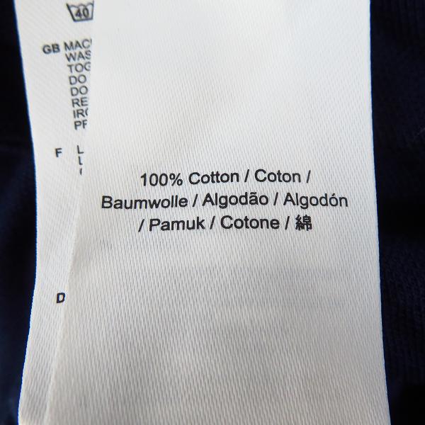 実際に弊社で買取させて頂いたFRED PERRY/フレッドペリー ボタンダウン ポロシャツ ネイビーホワイト M8543/XLの画像 4枚目