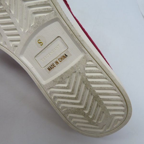 実際に弊社で買取させて頂いたDESCENDANT/ディセンダント コーデュロイ スリッポン/シューズ/Sの画像 5枚目