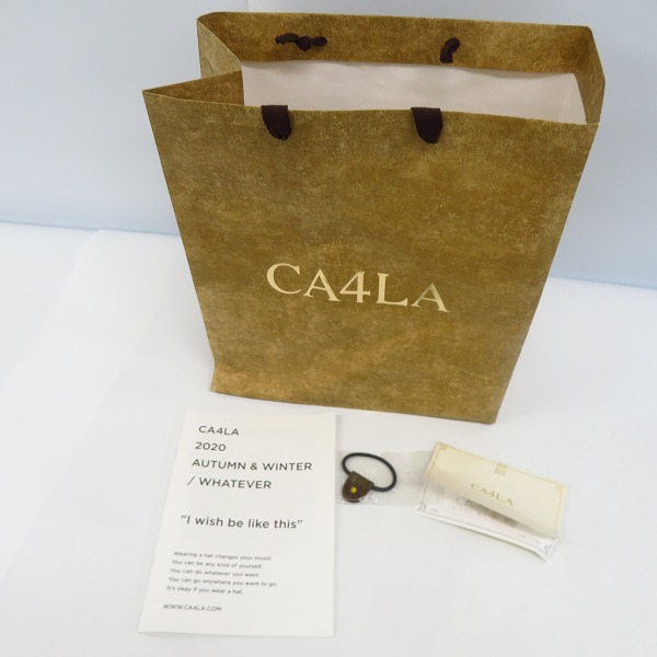 実際に弊社で買取させて頂いたCA4LA × KNOX/カシラ × ノックス クラッシャブルスーパーワイドブリム中折れハット No.NOX00408の画像 8枚目