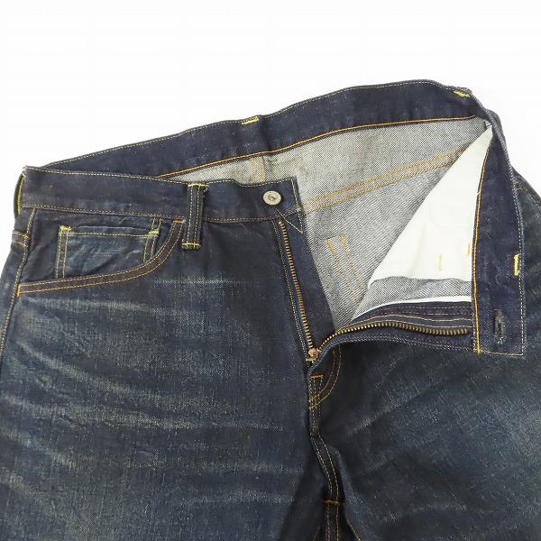 実際に弊社で買取させて頂いたSEQUEL×fragment design/シークエル×フラグメントデザイン POP BY JUN 19AW デニムパンツ/Mの画像 2枚目