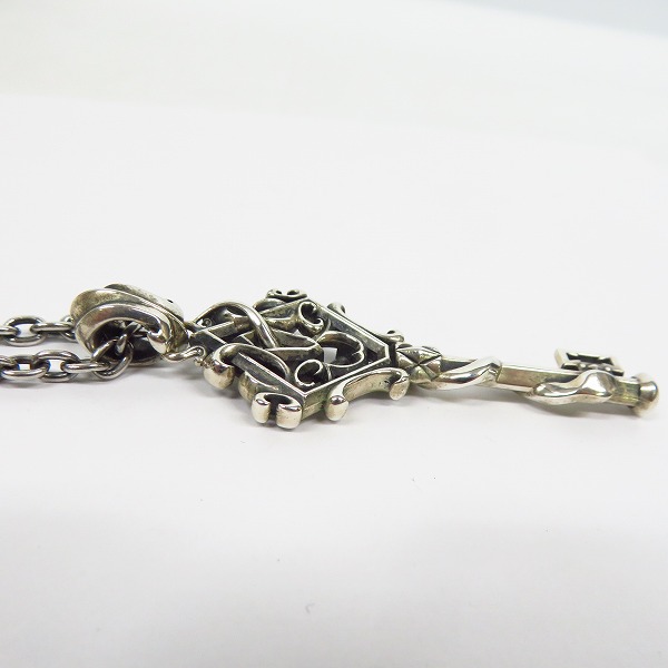 実際に弊社で買取させて頂いたDEAL DESIGN/ディールデザイン レイドスネーク ペンダント/ネックレス クロスチャーム チェーンセットの画像 3枚目