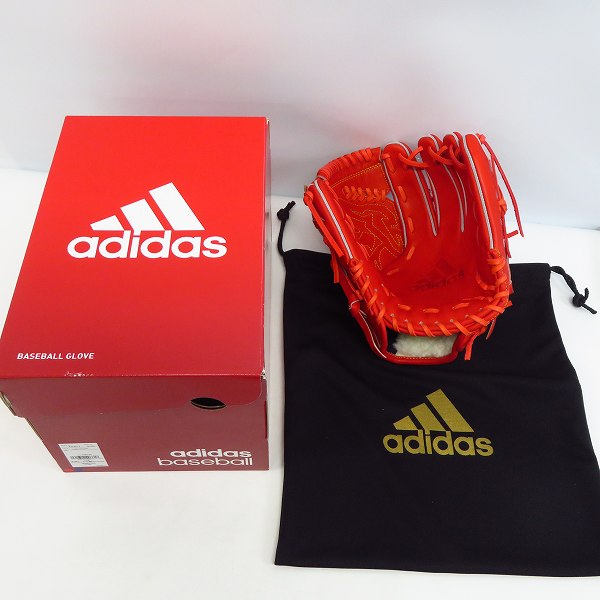 未使用】adidas/アディダス 硬式/右投げ/投手用 グローブ/グラブ GLJ54 